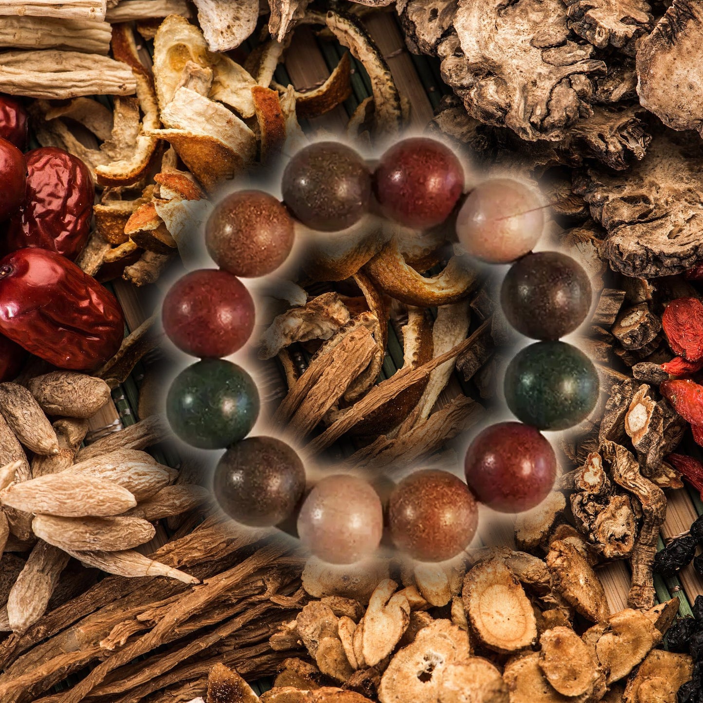 Five-Color Incense Bead Bracelet – A Connection to Taoist Wisdom and Harmony