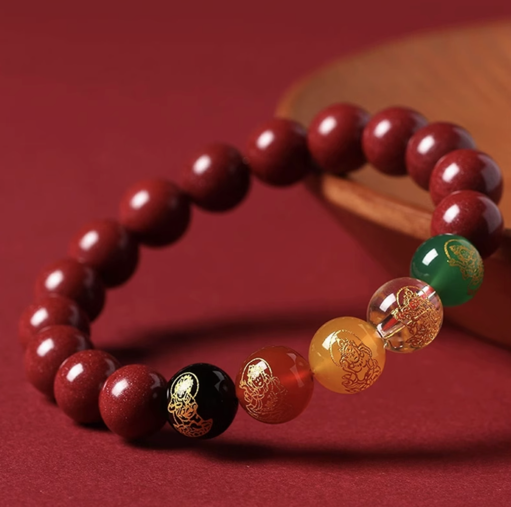 Five Wealth Gods Bracelet - Harmonize Your Energy, Boost Your Prosperity