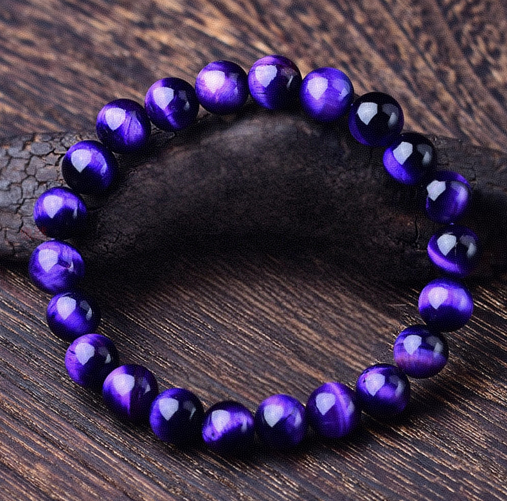 Purple Fire Bracelet - Energy Strength and Courage